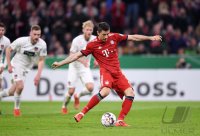 Fussball DFB Pokal Viertelfinale 18/19: FC Bayern Muenchen - 1. FC Heidenheim