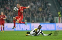 FUSSBALL INTERNATIONAL CHL VIERTELFINALE 12/13: Juventus Turin - FC Bayern Muenchen