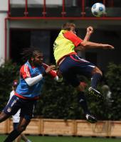 Fussball 1. Bundesliga: Training beim FC Bayern Muenchen