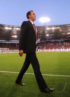 Championsleague : Trainer Markus Babbel  ( VfB Stuttgart )