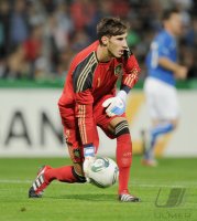 Fussball International  U 20 Laenderspiel:  Torwart Niclas Heimann (Deutschland)