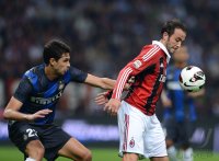 FUSSBALL International Serie A 2012/2013: AC Mailand  - Inter Mailand
