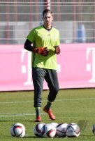 Fussball Training Deutsche Nationalmannschaft: Torwart Kevin Trapp (Deutschland)