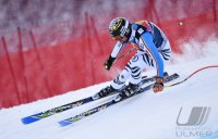 Ski Alpin Kitzbuehel 2016; Abfahrt Training Klaus Brandner (GER)
