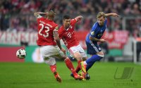 Fussball DFB Pokal Viertelfinale 16/17: FC Bayern Muenchen - FC Schalke 04