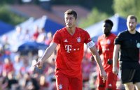 Fussball 1. Bundesliga 19/20 Testspiel: Robert Lewandowski (FC Bayern Muenchen)