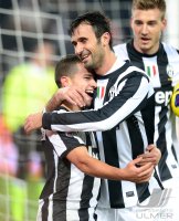 FUSSBALL SERIE A: Giovinco Sebastian und  Vucinic Mirko (v. li., Juventus Turin)