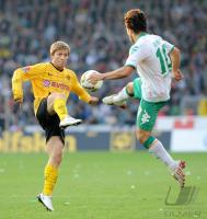 FUSSBALL 1. BUNDESLIGA: Bremen - Dortmund