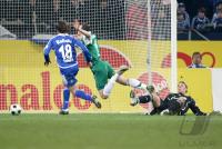 Fussball 1. Bundesliga: Schalke - Wolfsburg
