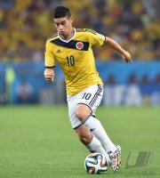 FUSSBALL WM 2014, Achtelfinale: Kolumbien - Uruguay