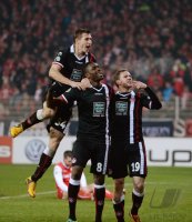 Fussball DFB Pokal Achtelfinale 13/14 : JUBEL 1. FC Kaiserslautern