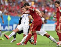 FUSSBALL WM 2014, Gruppenphase: Spanien - Chile