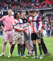 Fussball 1. Bundesliga  Saison  2025/2026  28. Spieltag SC Freiburg - FC Bayern Muenchen