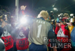 FUSSBALL UCL: FC Bayern Muenchen - Anderlecht, Kahn in der Fankurve