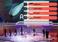 Fussball  International WM Auslosung