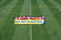 Fussball Frauen FIFA U 20  WM  2008  Say No To Racism - FIFA Antirassismus Kampagne 