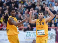 Basketball 1. Bundesliga 15/16 Hauptrunde: Walter Tigers Tuebingen - Telekom Baskets Bonn