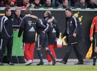 Fussball 1. Bundesliga  Saison 2010/2011: VfL Wolfsburg - FC Bayern Muenchen