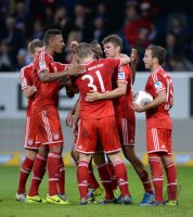 Fussball  1. Bundesliga  13/14: TSG 1899 Hoffenheim - FC Bayern Muenchen