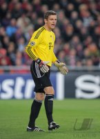 Fussball Champions League  Saison 2010/2011: Hans Joerg Butt (FC Bayern Muenchen)
