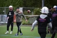 American Football Camp bei den Reutlingen Eagles mit Marcel Dabo