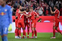 Fussball  Saisoneroeffnung 1. Bundesliga  25/26 
1. Spieltag: FC Bayern Muenchen - RB Leipzig