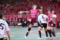 Handball Bundesliga Frauen am 13.09.2025 in Tuebingen (Paul Horn-Arena)