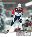 Nordische Kombination Weltcup - Roux in der Loipe