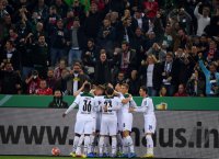 Fussball DFB Pokal 2. Runde 21/22: 1. FC Kaiserslautern - Borussia Moenchengladbach
