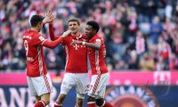 Fussball 1. Bundesliga Saison 2016/2017: FC Bayern Muenchen - Hamburger SV