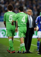 Fussball 1. Bundesliga Saison 2012/2013: FC Schalke 04 - VfL Wolfsburg