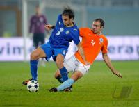 Fussball Nationalmannschaft :  Freundschaftsspiel , Italien - Niederlande