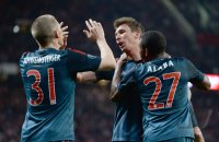 Fussball International CHL Saison 13/14: Manchester United FC - FC Bayern Muenchen