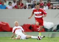 Fussball Ligapokal: Stuttgart - Muenchen