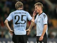 Fussball 1. Bundesliga: Wolfsburg - Bremen