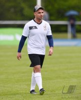 Fussball / Promi-Benefizfussballspiel in Tuebingen