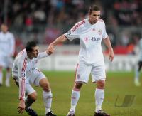 Fussball International Champions League  KLOSE nd PODOLSKI (FC Bayern)