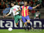 Fussball UCL, Bremen - Valencia, Zweikampf