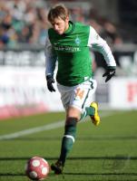 FUSSBALL, 1. BUNDESLIGA, 25. Spieltag: Bremen, HUNT Einzelaktion