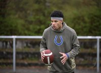 American Football Camp bei den Reutlingen Eagles mit Marcel Dabo