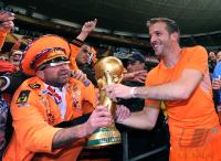 FUSSBALL WM 2010  HALBFINALE:  Uruguay - Niederlande