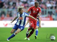 Fussball 1. Bundesliga, Saison 2011/2012:  FC Bayern Muenchen - Hertha BSC Berlin