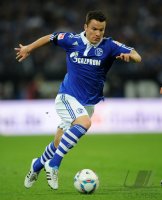 Fussball 1. Bundesliga, Supercup: FC Schalke 04, BAUMJOHANN Einzelaktion
