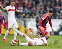 Fussball 1. Bundesliga Saison 14/15: VfB Stuttgart - FC Bayern Muenchen
