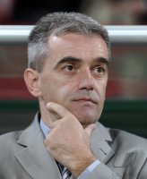 Fussball International  U 21 Laenderspiel: Trainer Vlado Jagovic (Bosnien und Herzegowina)