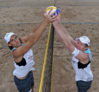 Beachvolleyball  Thomas Kaczmarek und  Stefan Schneider