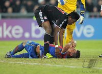 Fussball CHL  Saison 2011/2012:  FC Basel - FC Bayern Muenchen