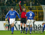 Fussball 1. Bundesliga: Dortmund - Schalke, Gelb-Rot