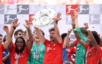 Fussball 1. Bundesliga Saison 18/19: Meister FC Bayern Muenchen