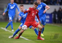 Fussball 1. Bundesliga Saison 18/19: TSG 1899 Hoffenheim - FC Bayern Muenchen